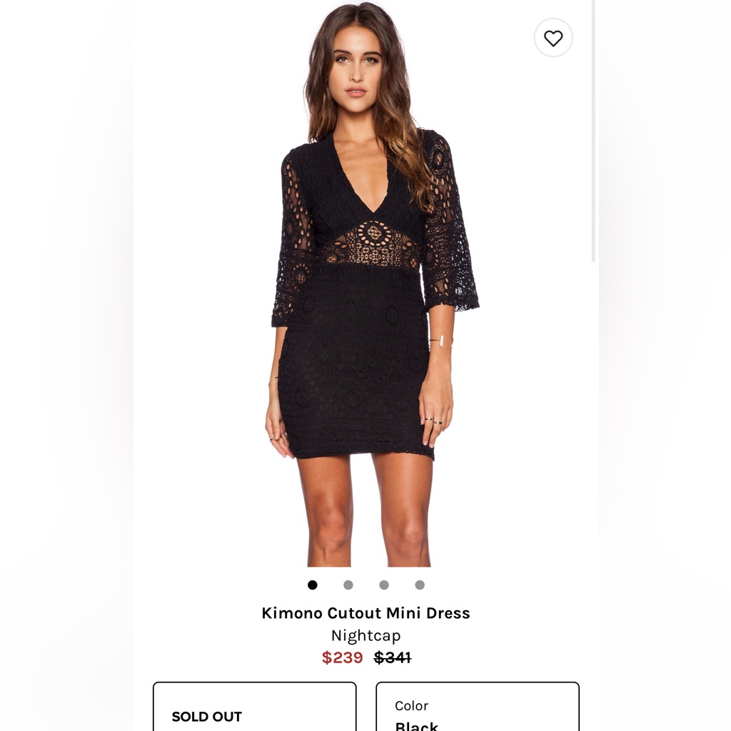 Nightcap Lace Dress